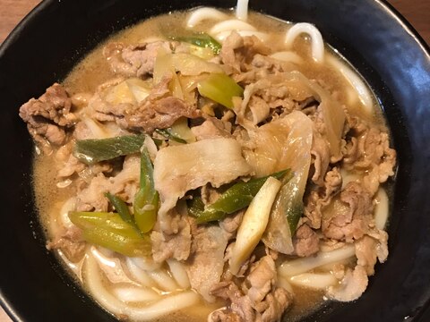 豚肉のごまだれうどん